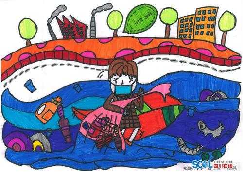 废水利用的短文（废水利用图片儿童画）-图3