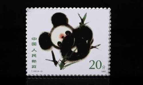 熊猫邮票短文（熊猫邮票图片简笔画）-图1