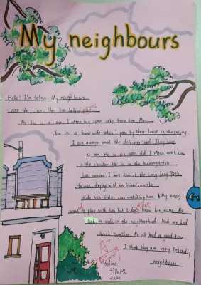 关于neighbour的短文（neighbours英语作文）-图2